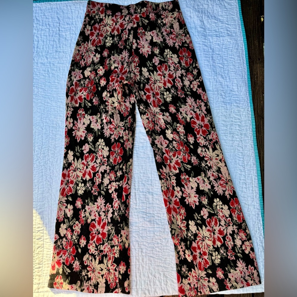 Free people floral pants size s